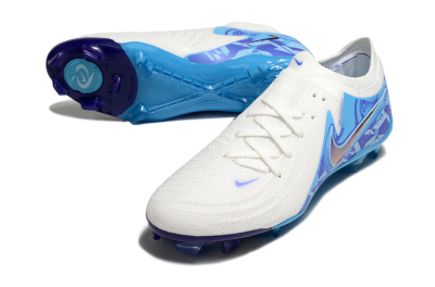Nike Phantom Luna Elite FG Football Boots - Beige/Blue/White