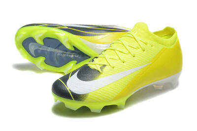 Nike Air Zoom Mercurial Vapor 16 Elite FG Football Boots - Yellow/Black/White