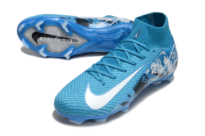 Nike Air Zoom Mercurial Superfly 10 Elite FG Football Boots - Blue/White/Black