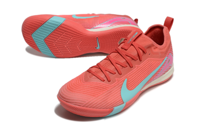 Nike Air Zoom Mercurial Vapor 16 Pro IC Football Shoes - Red/Jade/Pink