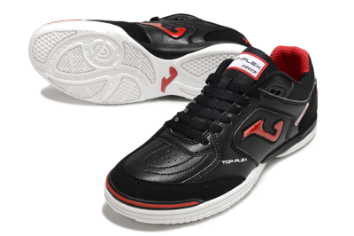 Joma Top Flex IC Football Shoes - Black/Red/White