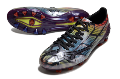 Mizuno Morelia Neo Sala FG Football Boots - Blue/Yellow/Red/Purple