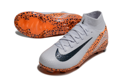 Nike Air Zoom Mercurial Superfly 10 Elite FG Football Boots - Grey/Black/Leopard