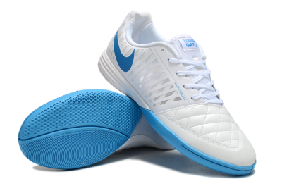 Nike Lunar Gato 2 IC Football Shoes - White/Blue