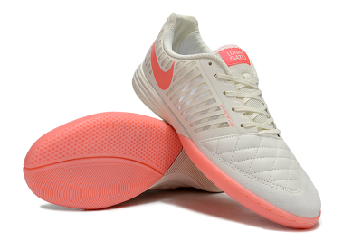 Nike Lunar Gato 2 IC Football Shoes - Beige/Red