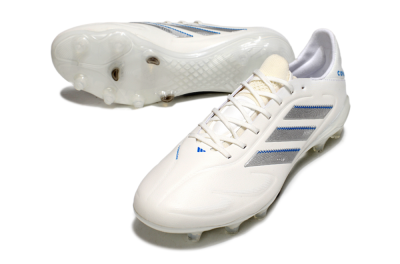 Adidas Copa Pure 3 Elite FG Football Boots - White/Silver/Blue