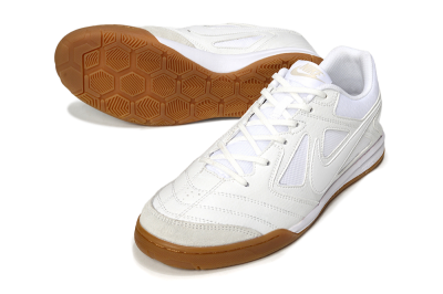 Nike Lunar Gato 2 IC Football Shoes - Beige/White