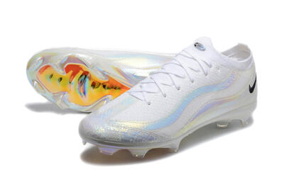 Nike Air Zoom Mercurial Vapor 16 Elite FG Football Boots - White/Black