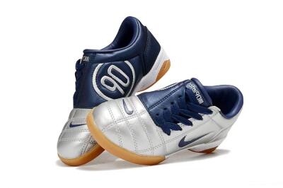 Nike Total 90 III IC Football Shoes - Silver/Blue