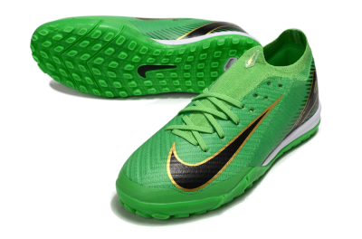 Nike Air Zoom Mercurial Vapor 16 Elite TF Football Shoes - Green/Gold/Black