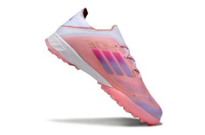 Adidas F50 Elite TF Football Shoes - Pink/Purple/Gold