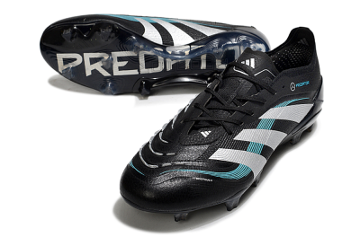 Adidas Predator 25 Elite FG Football Boots - Black/White/Jade