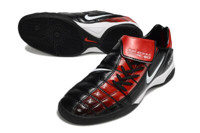 Nike Air Zoom Total 90 III IC Football Shoes - Black/Red/White