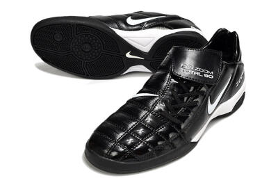 Nike Air Zoom Total 90 III IC Football Shoes - Black/White