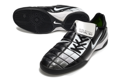 Nike Air Zoom Total 90 III IC Football Shoes - Black/White