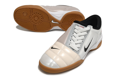 Nike Total 90 III IC Football Shoes - White/Black/Pink