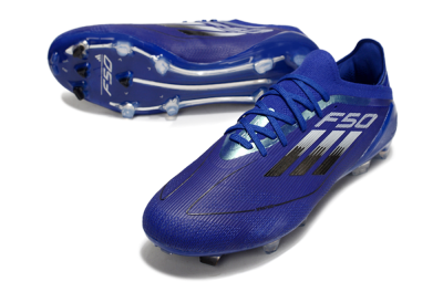 Adidas F50 Elite FG Football Boots - Blue/Silver/Black