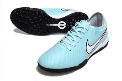 Nike Tiempo Legend 10 Pro TF Football Shoes - Jade/White/Pink