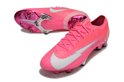 Nike Air Zoom Mercurial Vapor 13 Elite FG Football Boots - Pink/White/Silver