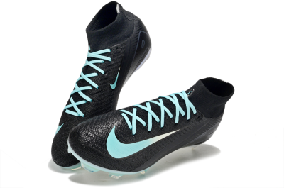 Nike Air Zoom Mercurial Superfly 10 Elite FG Football Boots - Black/Jade