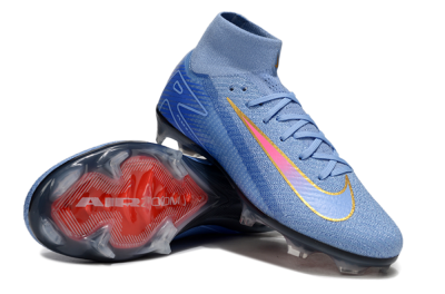 Nike Air Zoom Mercurial Superfly 10 Elite FG Football Boots - Blue/Gold/Pink