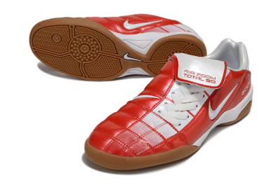 Nike Air Zoom Total 90 III IC Football Shoes - White/Red