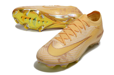 Nike Air Zoom Mercurial Vapor 16 Elite FG Football Boots - Gold/Gold