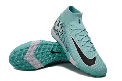 Nike Air Zoom Mercurial Superfly 10 Elite TF Football Shoes - Jade/Black/White