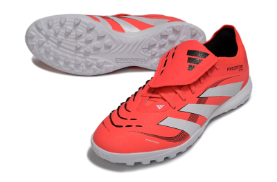 Adidas Predator Elite Foldover Tongue TF Football Shoes - Red/White/Black