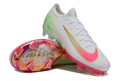 Nike Air Zoom Mercurial Vapor 16 Elite FG Football Boots - White/Red/Gold