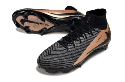 Nike Air Zoom Mercurial Superfly 10 Elite FG Football Boots - White/Black/Gold