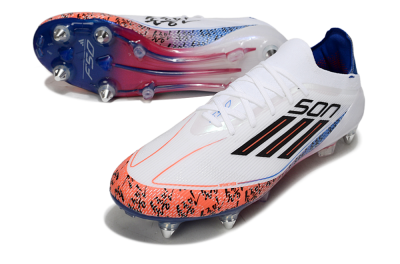 Son x Adidas F50 Elite SG Football Boots - White/Blue/Red