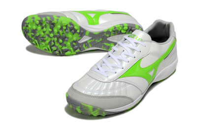 Mizuno Morelia Neo 4 TF Football Shoes - Beige/Grey/Yellow