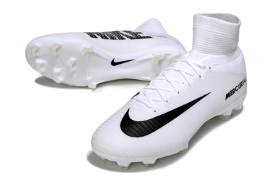 Nike Mercurial Superfly 5 Elite FG Football Boots - White/Black