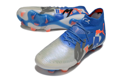 Puma Future 8 Ultimate FG Football Boots - Blue/Silver/Red