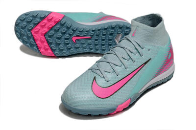 Nike Air Zoom Mercurial Superfly 10 Elite TF Football Shoes - Jade/Pink