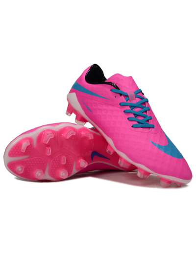 Nike Hypervenom Phantom FG Football Boots - Pink/Blue/White