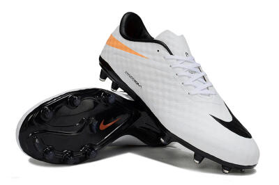 Nike Hypervenom Phantom FG Football Boots - White/Black/Orange