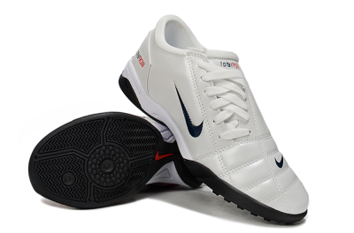 Nike Total 90 III IC Football Shoes - Beige/Black/White