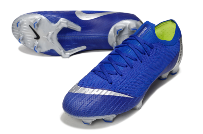 Nike Mercurial Vapor 12 Elite FG Football Boots - Blue/Silver/Black