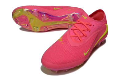 Nike Phantom 6 Low Elite FG Football Boots - Pink/Yellow/Gold