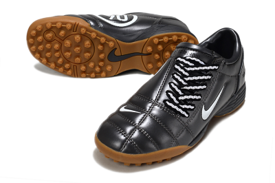 Nike Total 90 III TF Football Shoes - Black/White/Brown