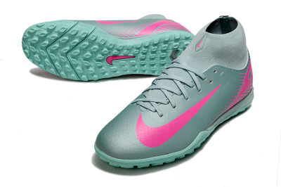 Nike Air Zoom Mercurial Superfly 10 Academy TF Football Shoes - Jade/Pink