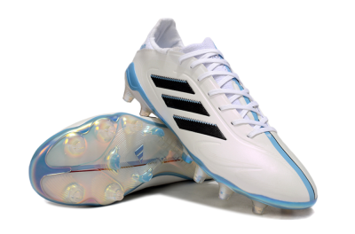 Adidas Copa Pure 3 Elite FG Football Boots - Beige/Black/Blue