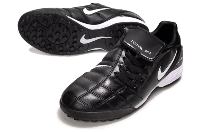 Nike Total 90 III TF Football Shoes - Black/White/Red