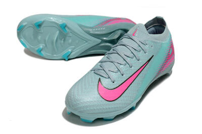 Nike Air Zoom Mercurial Vapor 16 Elite FG Football Boots - Jade/Pink/Silver