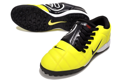 Nike Total 90 III TF Football Shoes - Yellow/Black/White
