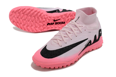 Nike Air Zoom Mercurial Superfly 9 Elite TF Football Shoes - Pink/Black