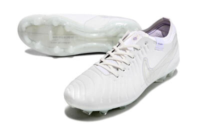 Nike Tiempo Legend 9 Elite FG Football Boots - Beige/Purple