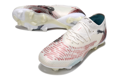 Puma Future 8 Ultimate FG Football Boots - Beige/Red/Black